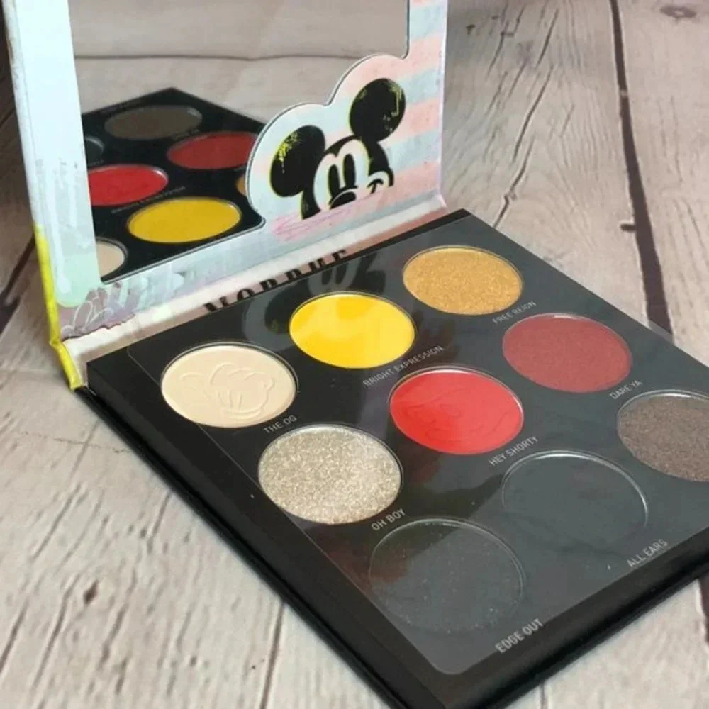 Morphe makeup eyeshadow pallette Mickey and Friends